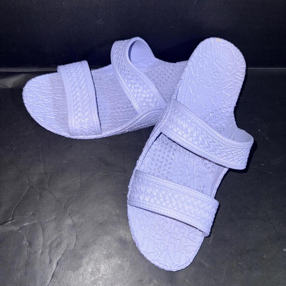 J‎ Slips Pastel Purple Waterproof Gorpcore Outdoor Hawaiian Jesus Sandal 41 - Picture 8 of 11